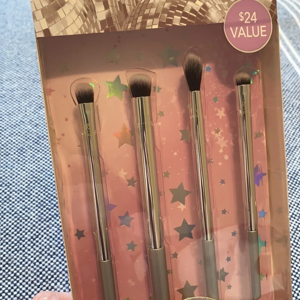 Real Techniques Metallic Eyes Brushes Set
